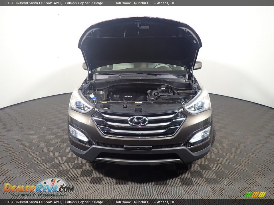 2014 Hyundai Santa Fe Sport AWD Canyon Copper / Beige Photo #7