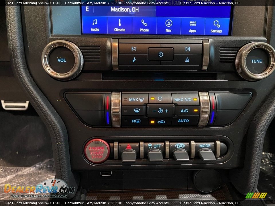 Controls of 2021 Ford Mustang Shelby GT500 Photo #18