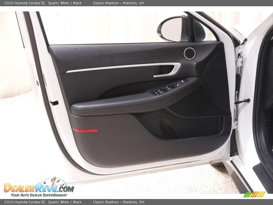 2020 Hyundai Sonata SE Quartz White / Black Photo #4