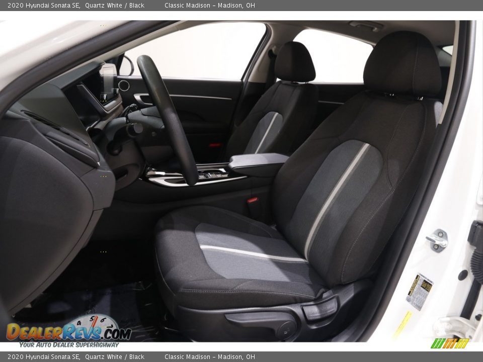 2020 Hyundai Sonata SE Quartz White / Black Photo #5