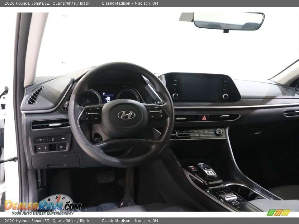 2020 Hyundai Sonata SE Quartz White / Black Photo #6