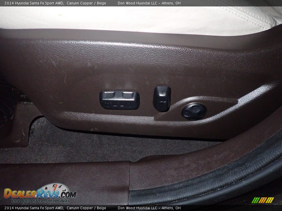 2014 Hyundai Santa Fe Sport AWD Canyon Copper / Beige Photo #24