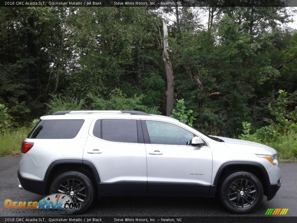 Quicksilver Metallic 2018 GMC Acadia SLT Photo #5