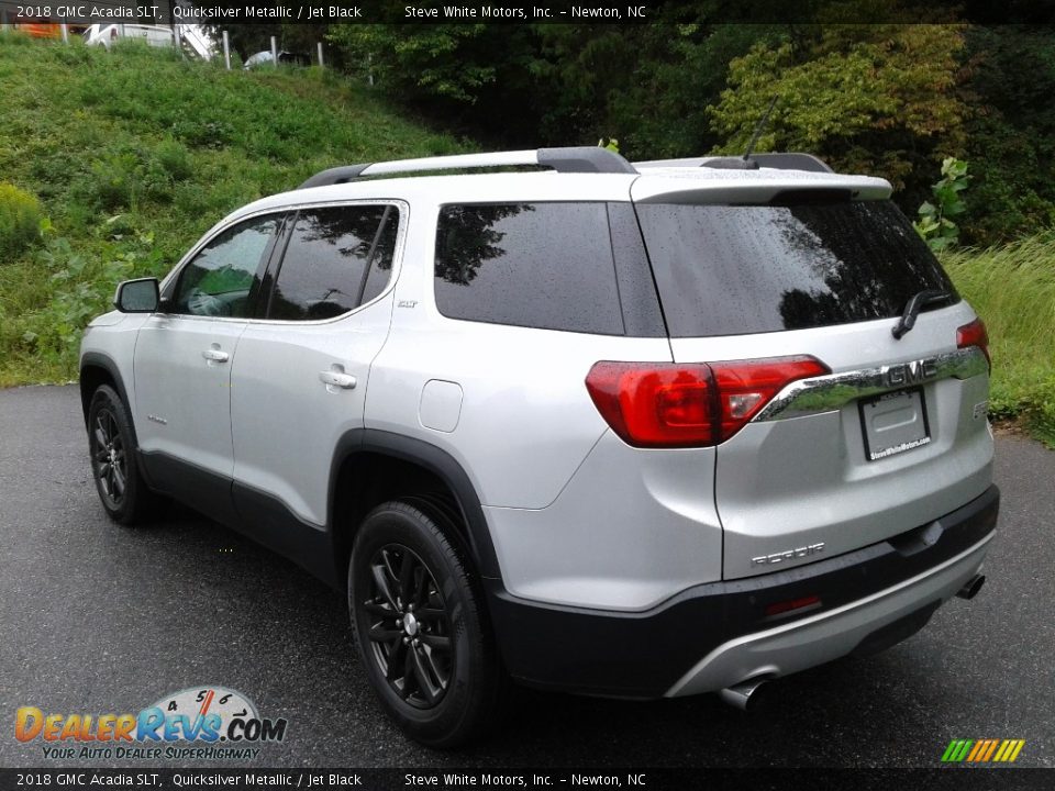 2018 GMC Acadia SLT Quicksilver Metallic / Jet Black Photo #8