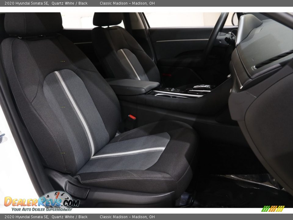 2020 Hyundai Sonata SE Quartz White / Black Photo #14
