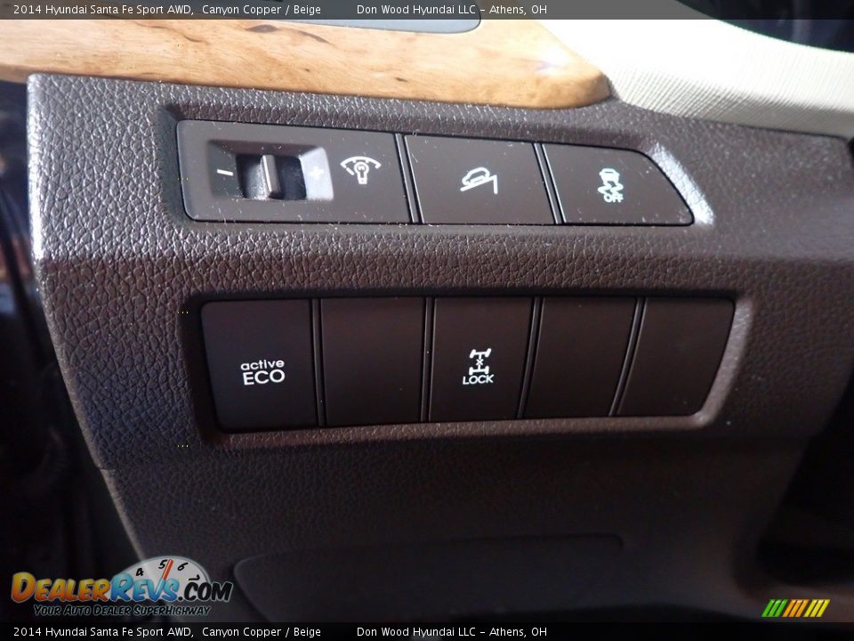2014 Hyundai Santa Fe Sport AWD Canyon Copper / Beige Photo #32