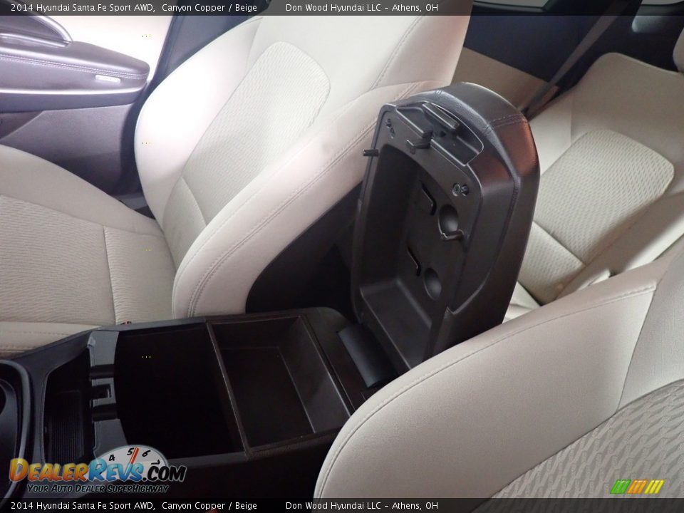 2014 Hyundai Santa Fe Sport AWD Canyon Copper / Beige Photo #34