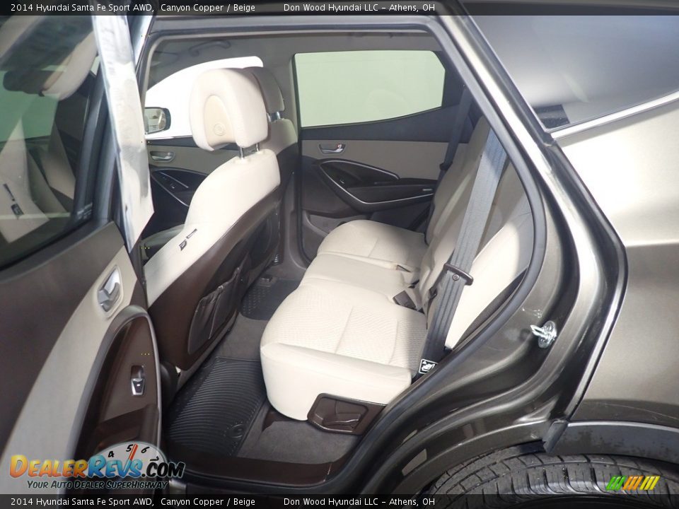 2014 Hyundai Santa Fe Sport AWD Canyon Copper / Beige Photo #36