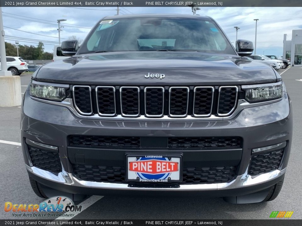 2021 Jeep Grand Cherokee L Limited 4x4 Baltic Gray Metallic / Black Photo #3