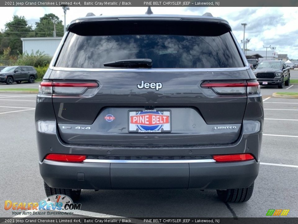 2021 Jeep Grand Cherokee L Limited 4x4 Baltic Gray Metallic / Black Photo #7