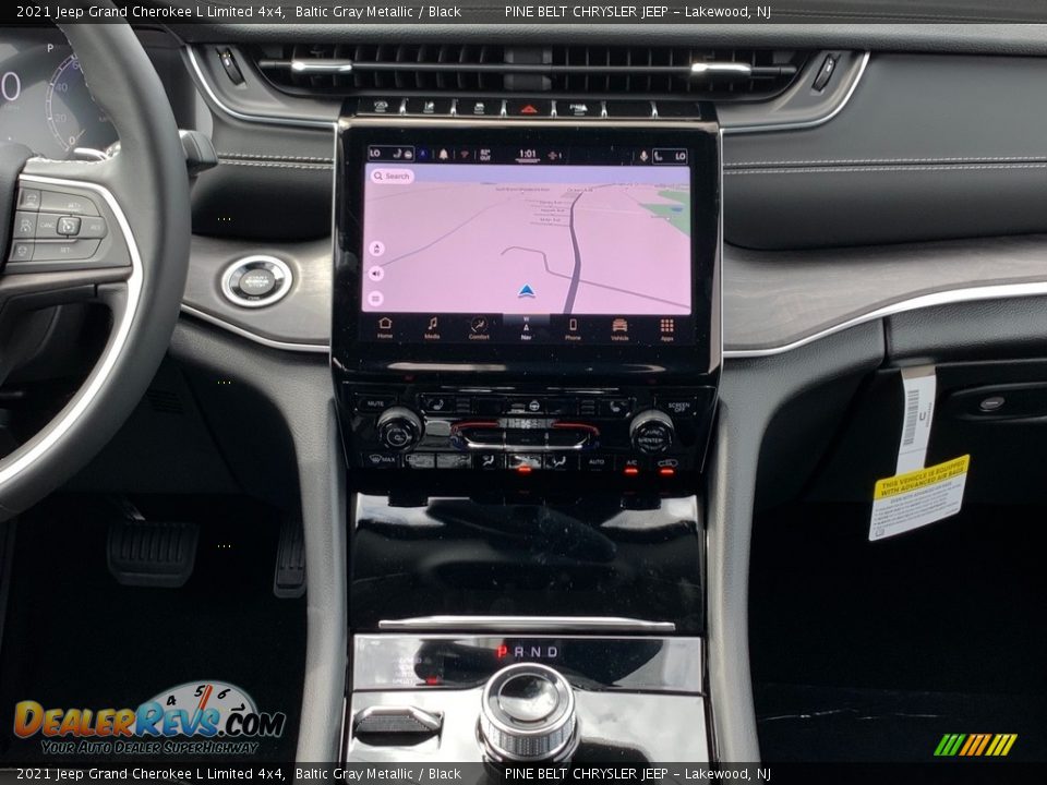 Navigation of 2021 Jeep Grand Cherokee L Limited 4x4 Photo #10