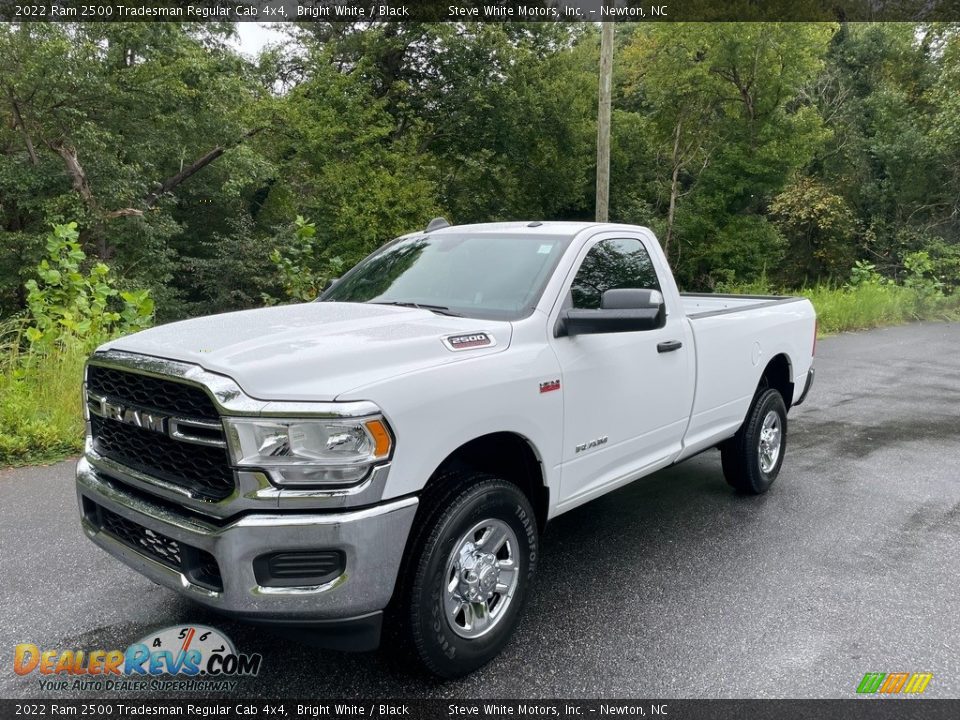 2022 Ram 2500 Tradesman Regular Cab 4x4 Bright White / Black Photo #2