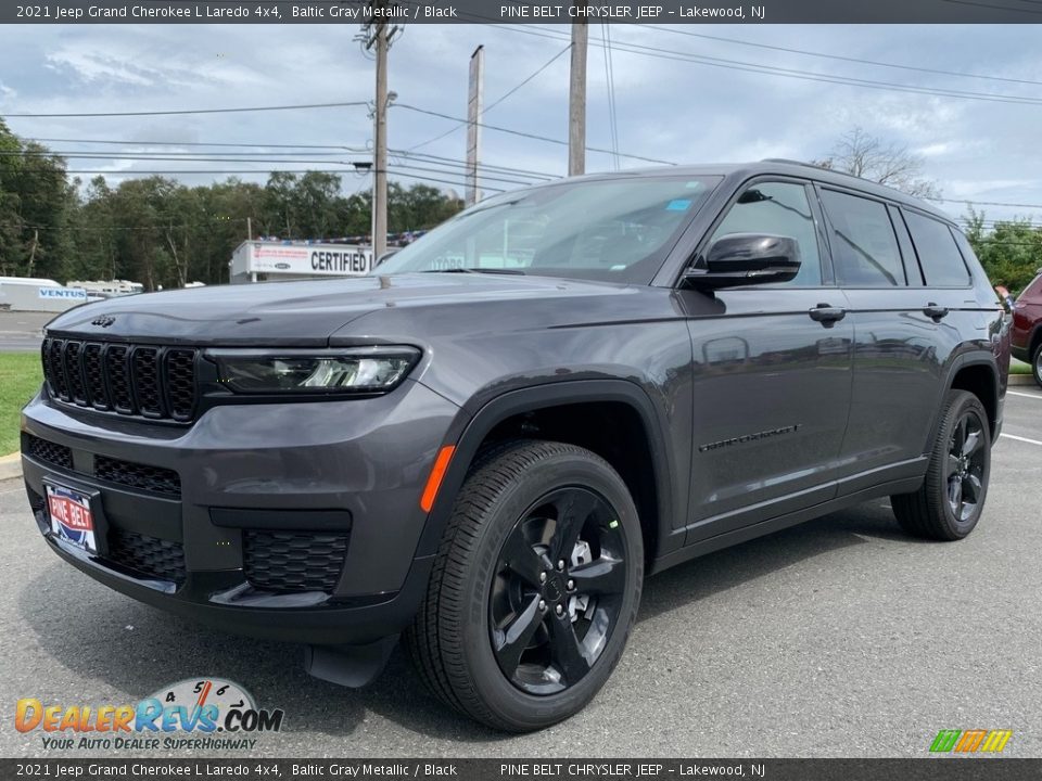 2021 Jeep Grand Cherokee L Laredo 4x4 Baltic Gray Metallic / Black Photo #1