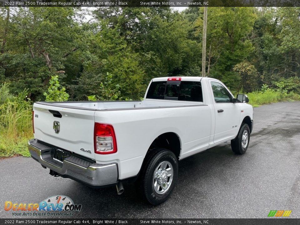 2022 Ram 2500 Tradesman Regular Cab 4x4 Bright White / Black Photo #6