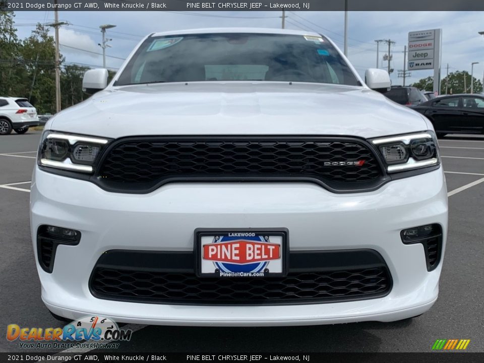 2021 Dodge Durango GT AWD White Knuckle / Black Photo #3