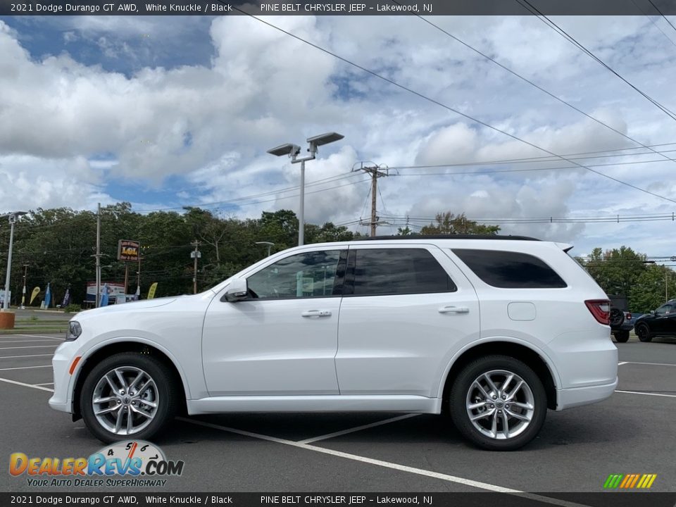 2021 Dodge Durango GT AWD White Knuckle / Black Photo #4