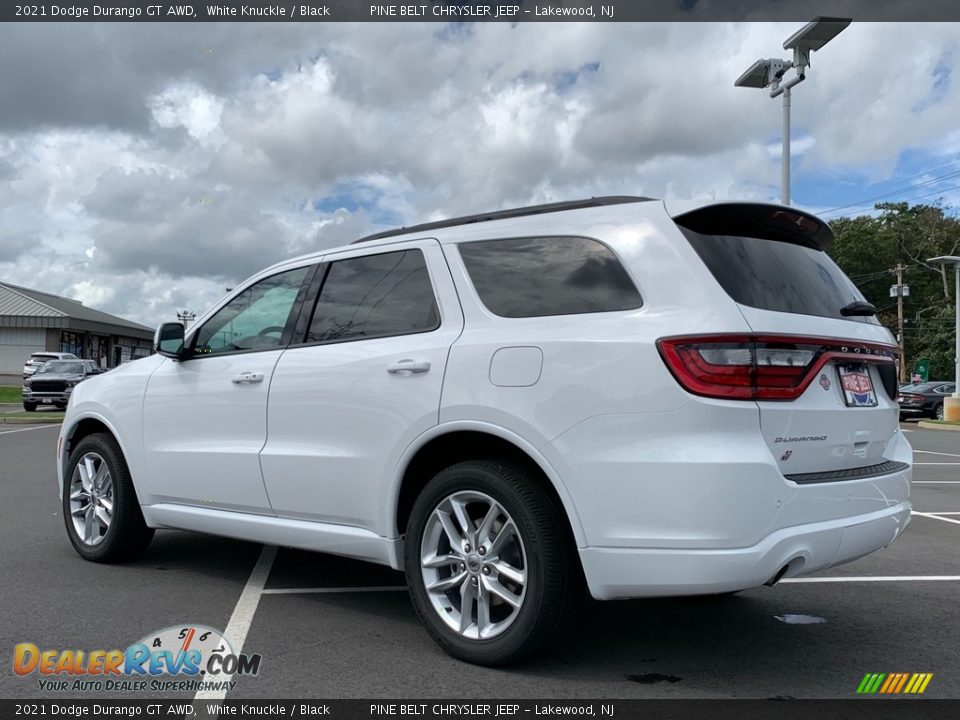 2021 Dodge Durango GT AWD White Knuckle / Black Photo #6