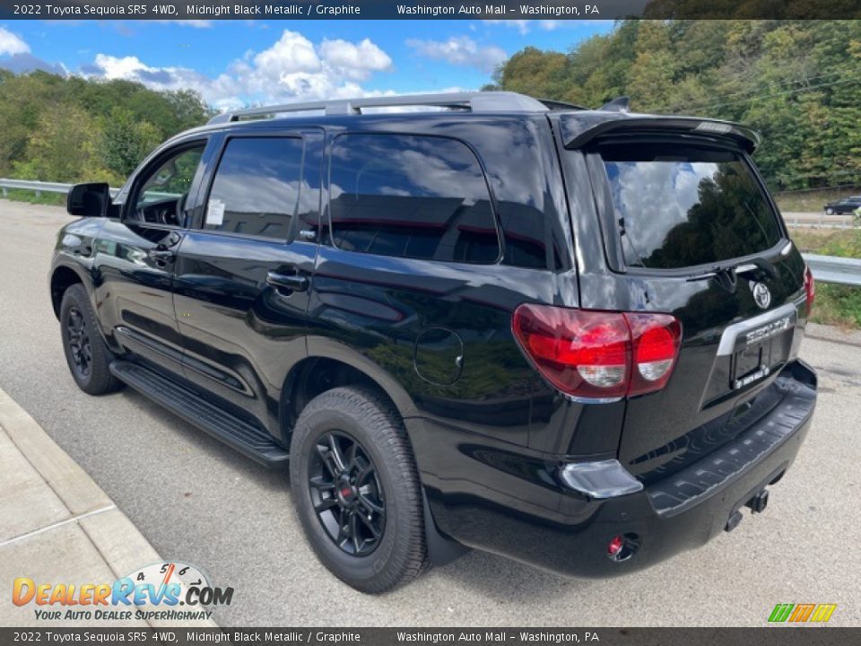 Midnight Black Metallic 2022 Toyota Sequoia SR5 4WD Photo #2