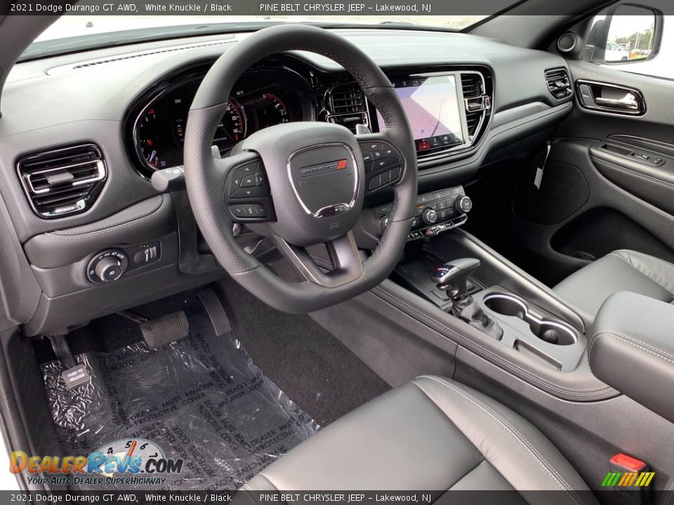 Black Interior - 2021 Dodge Durango GT AWD Photo #14