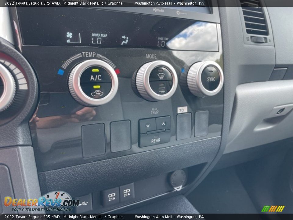 Controls of 2022 Toyota Sequoia SR5 4WD Photo #18