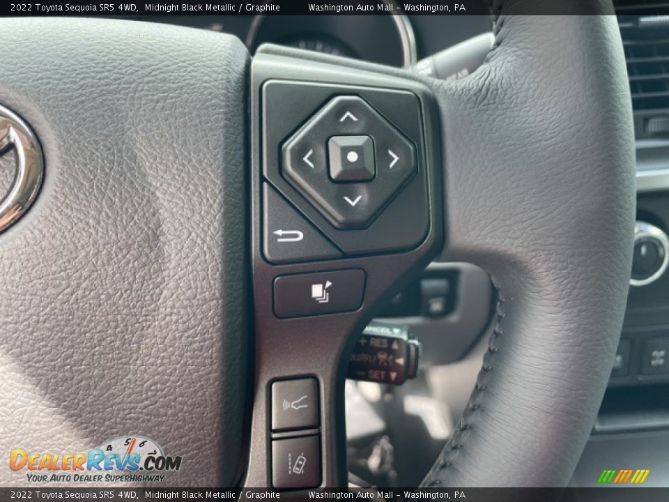 2022 Toyota Sequoia SR5 4WD Steering Wheel Photo #23