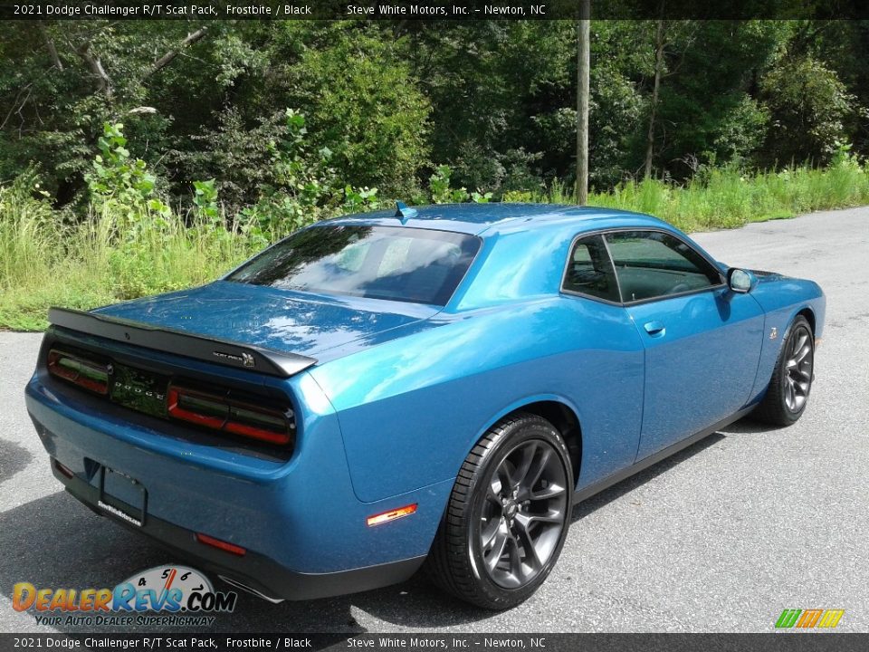 2021 Dodge Challenger R/T Scat Pack Frostbite / Black Photo #6