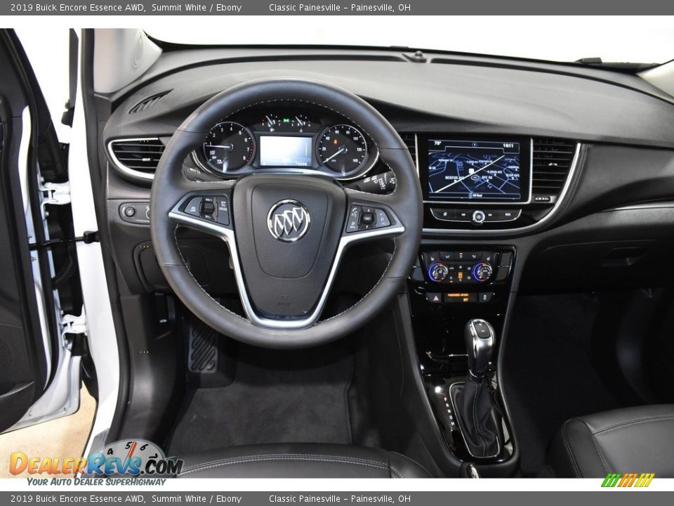 2019 Buick Encore Essence AWD Summit White / Ebony Photo #13