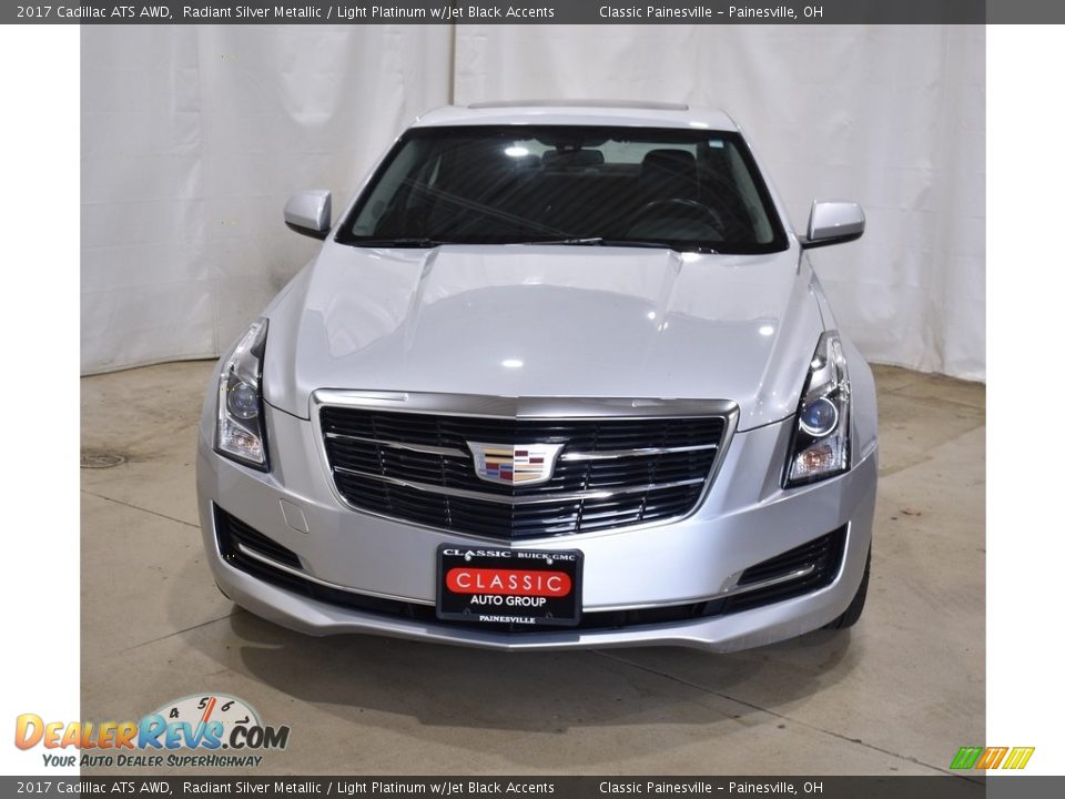 2017 Cadillac ATS AWD Radiant Silver Metallic / Light Platinum w/Jet Black Accents Photo #4