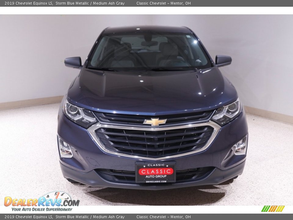 2019 Chevrolet Equinox LS Storm Blue Metallic / Medium Ash Gray Photo #2