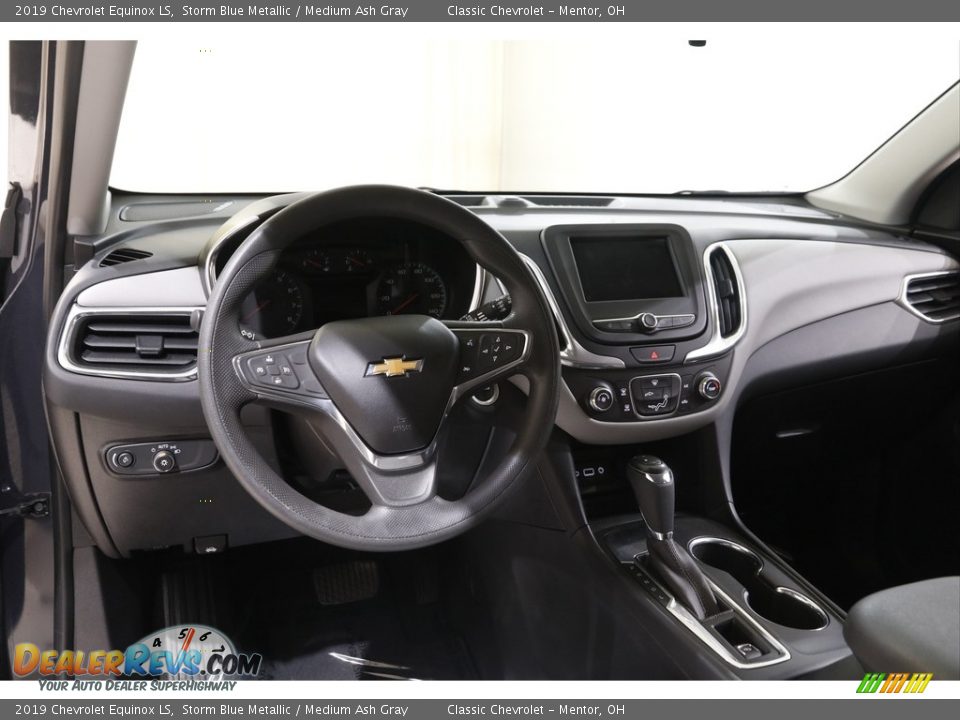 2019 Chevrolet Equinox LS Storm Blue Metallic / Medium Ash Gray Photo #6