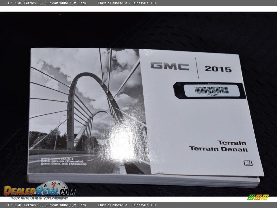 2015 GMC Terrain SLE Summit White / Jet Black Photo #15