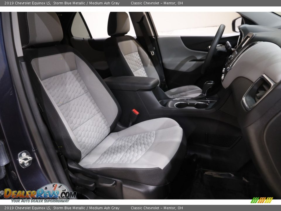 2019 Chevrolet Equinox LS Storm Blue Metallic / Medium Ash Gray Photo #14