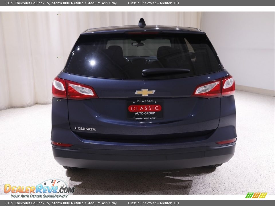 2019 Chevrolet Equinox LS Storm Blue Metallic / Medium Ash Gray Photo #17