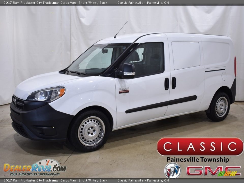 2017 Ram ProMaster City Tradesman Cargo Van Bright White / Black Photo #1