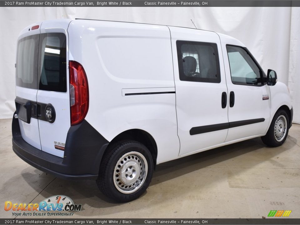 2017 Ram ProMaster City Tradesman Cargo Van Bright White / Black Photo #2