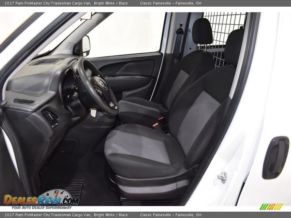 2017 Ram ProMaster City Tradesman Cargo Van Bright White / Black Photo #7