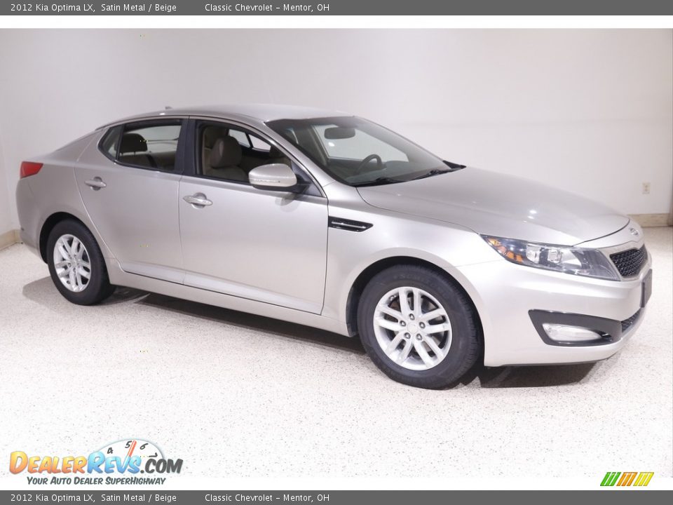 2012 Kia Optima LX Satin Metal / Beige Photo #1