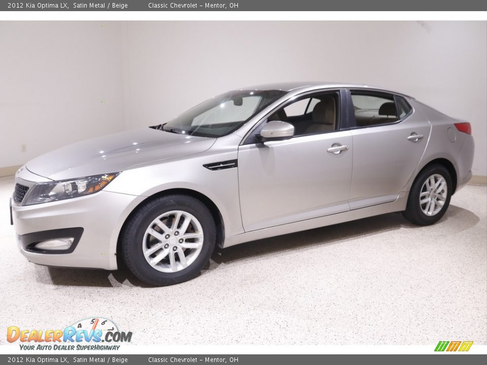 2012 Kia Optima LX Satin Metal / Beige Photo #3