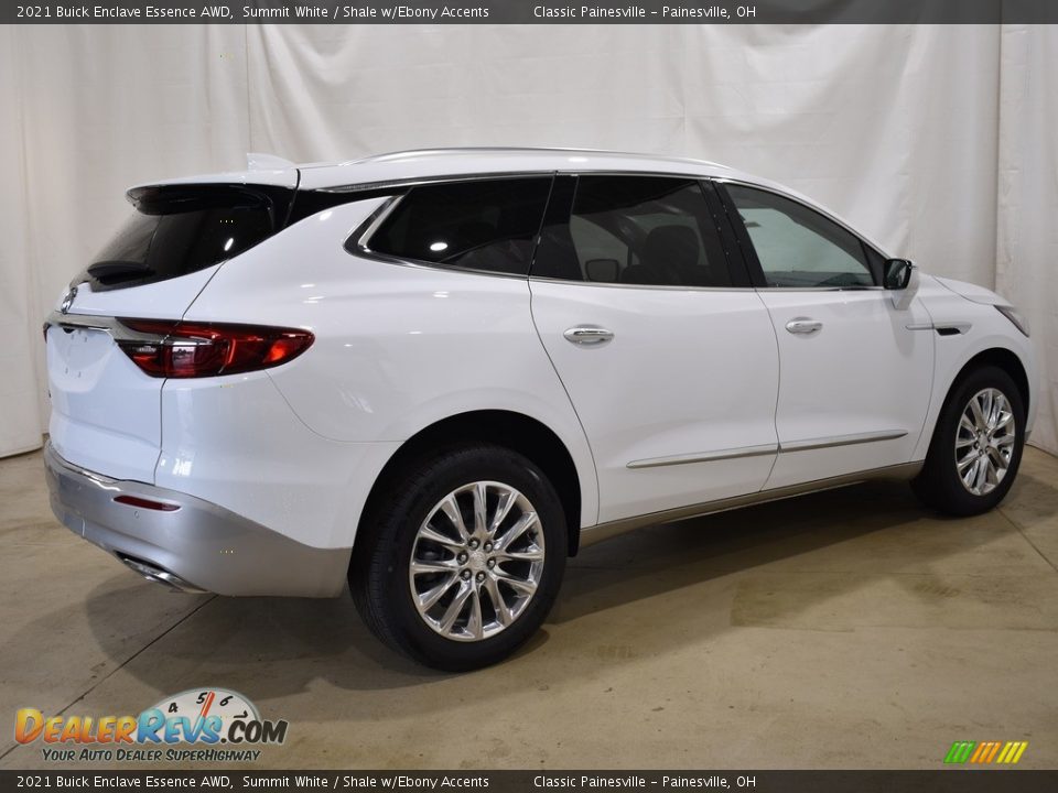 2021 Buick Enclave Essence AWD Summit White / Shale w/Ebony Accents Photo #2