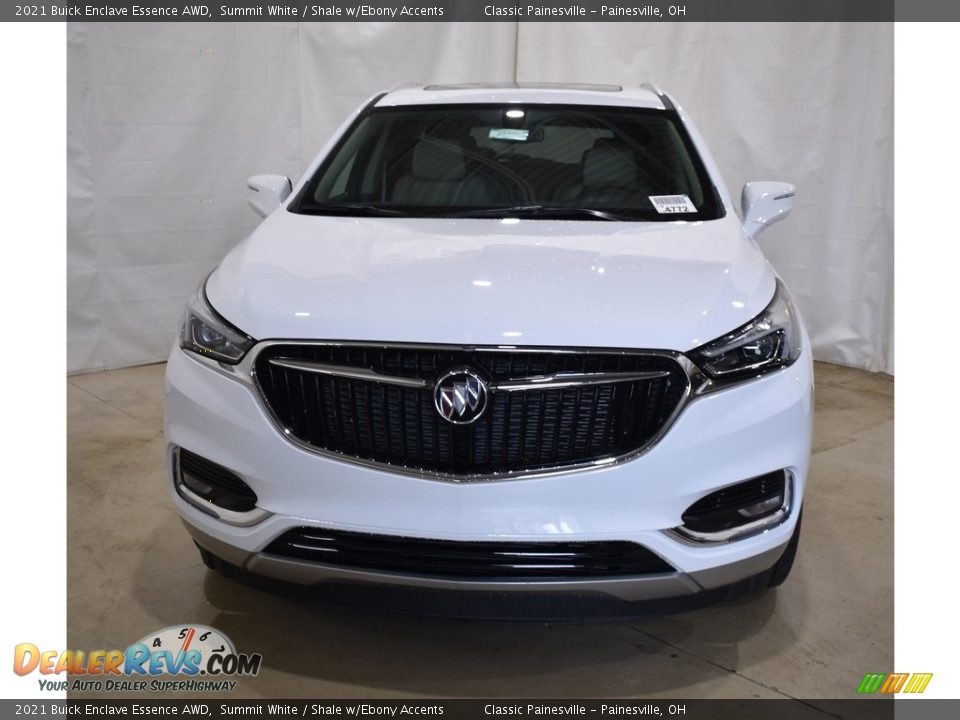 2021 Buick Enclave Essence AWD Summit White / Shale w/Ebony Accents Photo #4