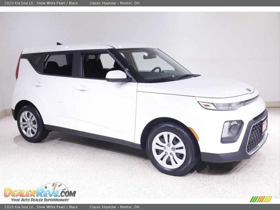 2020 Kia Soul LX Snow White Pearl / Black Photo #1