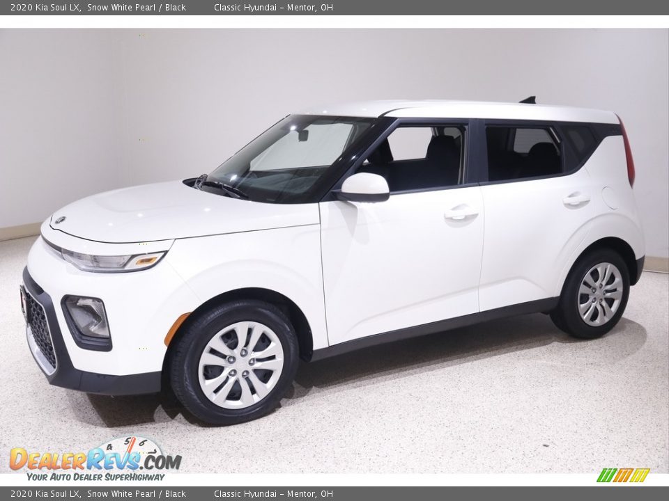 2020 Kia Soul LX Snow White Pearl / Black Photo #3