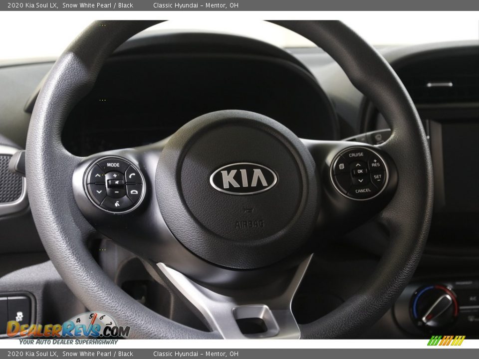 2020 Kia Soul LX Snow White Pearl / Black Photo #7