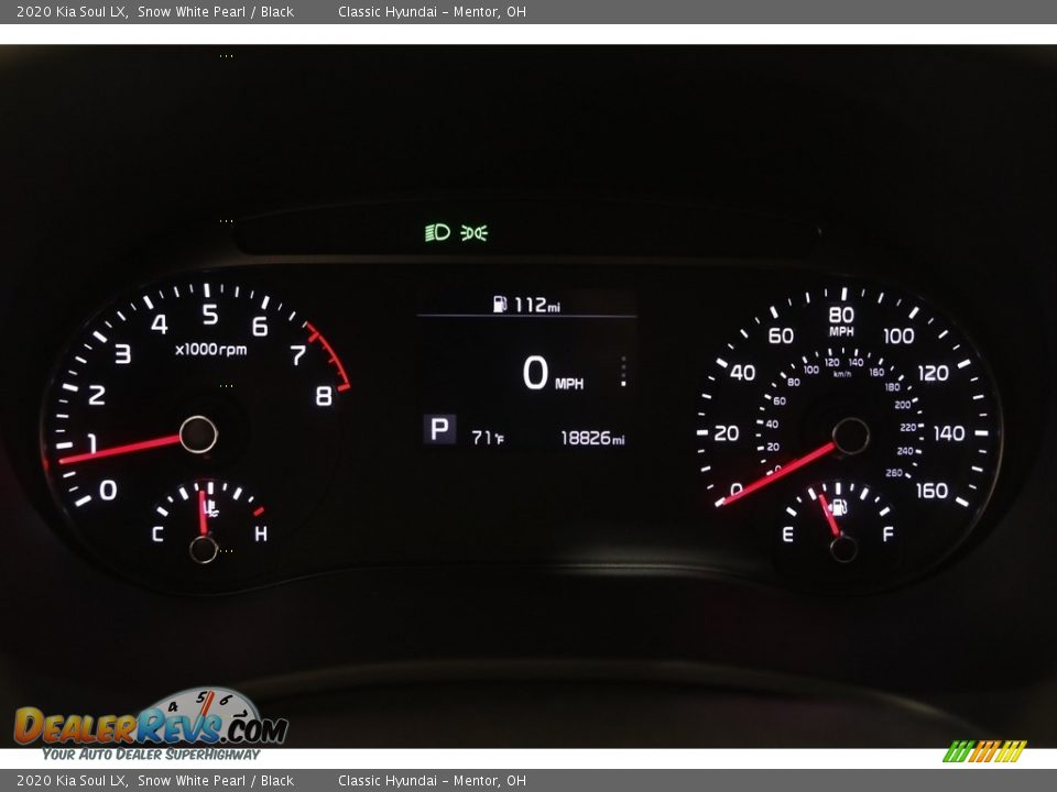 2020 Kia Soul LX Snow White Pearl / Black Photo #8