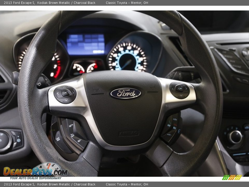 2013 Ford Escape S Kodiak Brown Metallic / Charcoal Black Photo #7