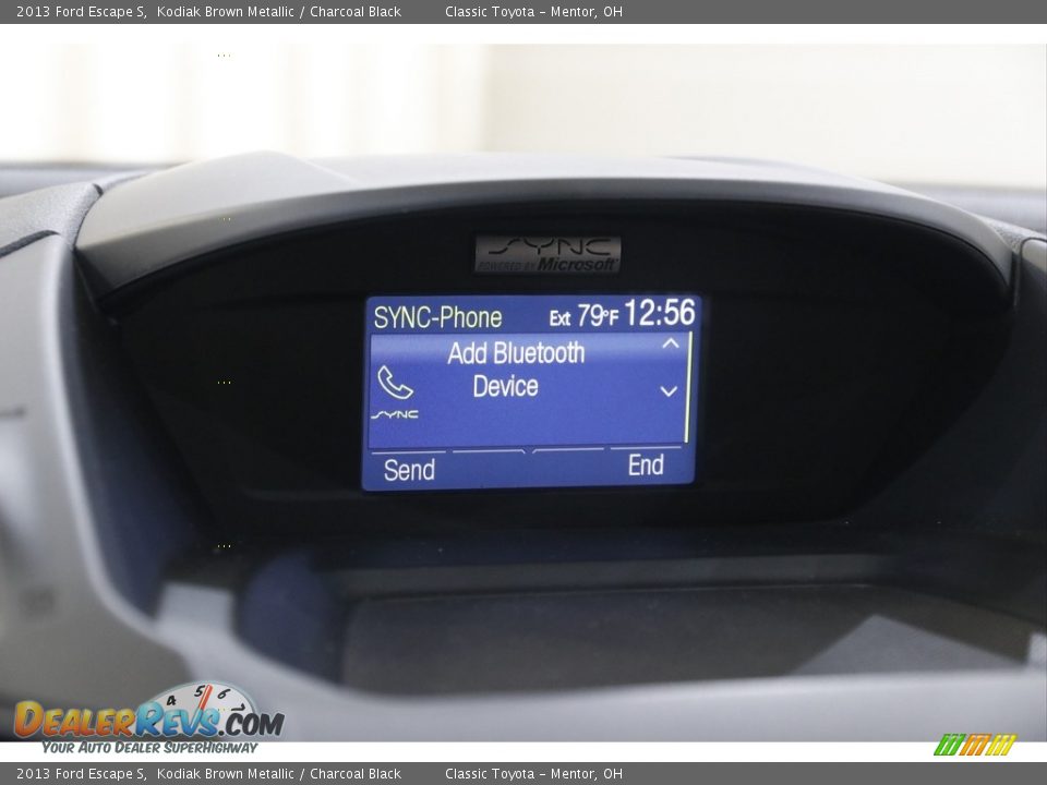 2013 Ford Escape S Kodiak Brown Metallic / Charcoal Black Photo #11