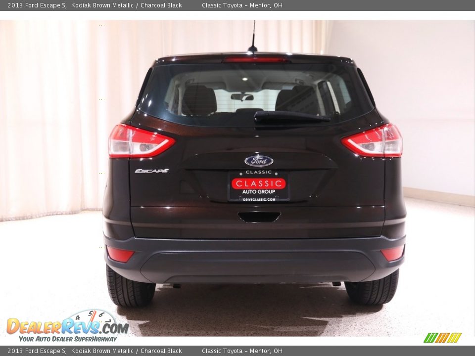 2013 Ford Escape S Kodiak Brown Metallic / Charcoal Black Photo #16
