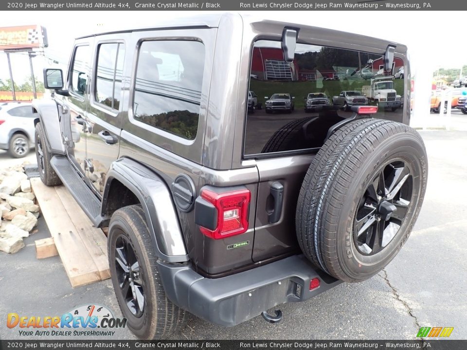 2020 Jeep Wrangler Unlimited Altitude 4x4 Granite Crystal Metallic / Black Photo #3