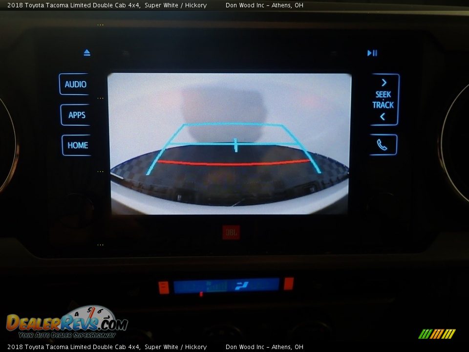 2018 Toyota Tacoma Limited Double Cab 4x4 Super White / Hickory Photo #5