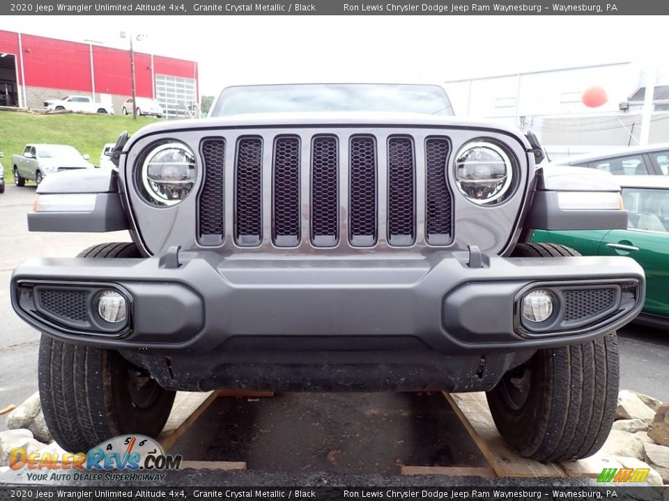 2020 Jeep Wrangler Unlimited Altitude 4x4 Granite Crystal Metallic / Black Photo #9